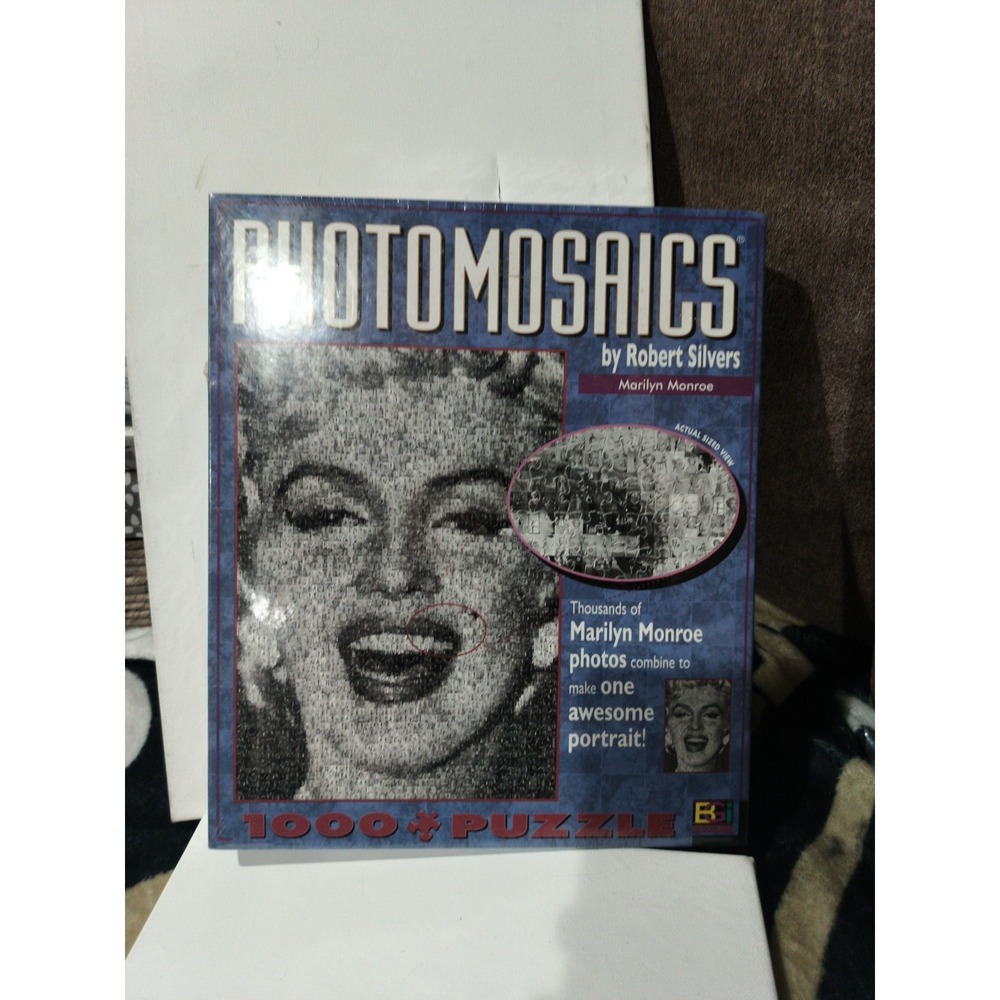 Photomosaics MARILYN MONROE Jigsaw Puzzle NEW & Sealed Robert Silvers 1000+ Pc